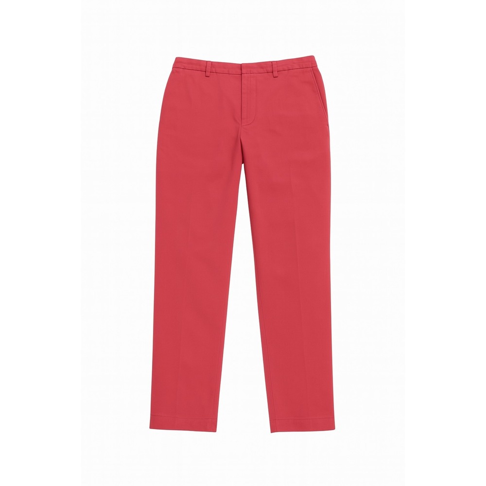 Brooks Brothers Pants Mens 40x31 Red Pink Pleated Cuff Straight Leg Chino‎ 346